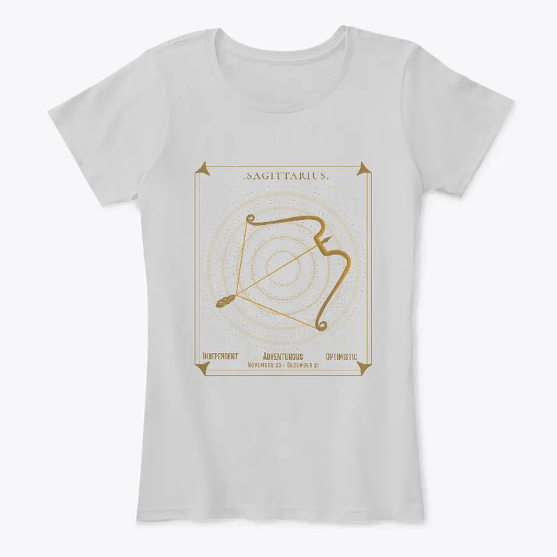 The Fab 10 "Sagittarius zodiac logo"