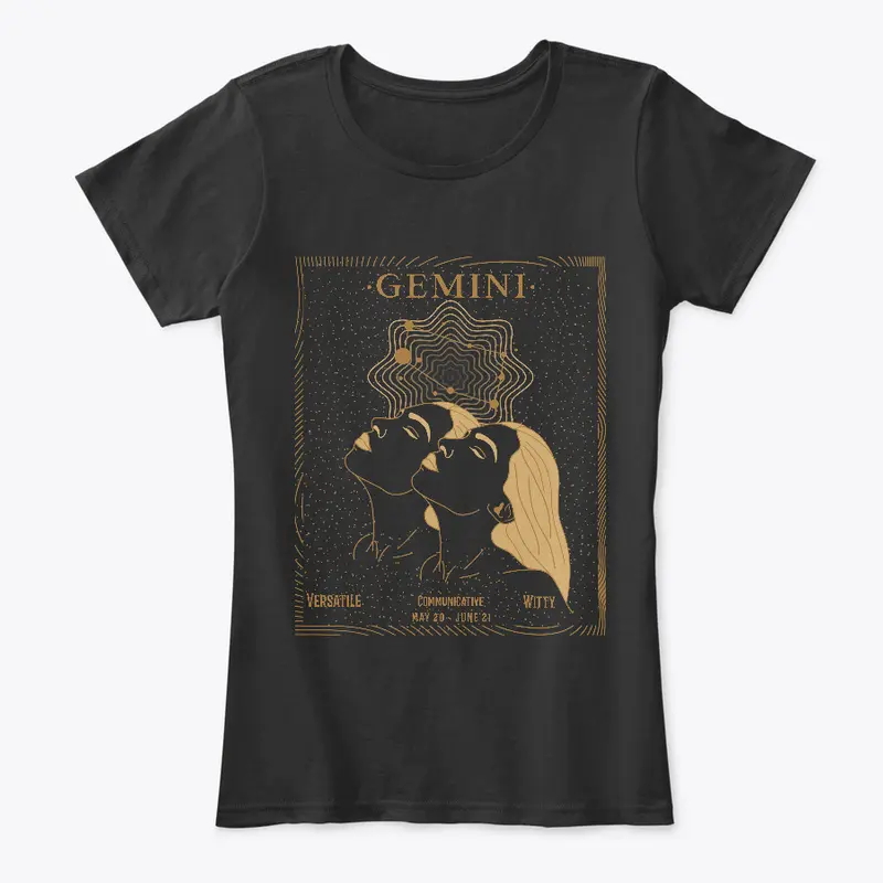 The Fab 10 "Gemini zodiac logo"