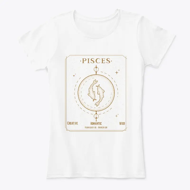 The Fab 10 "Pisces zodiac logo"